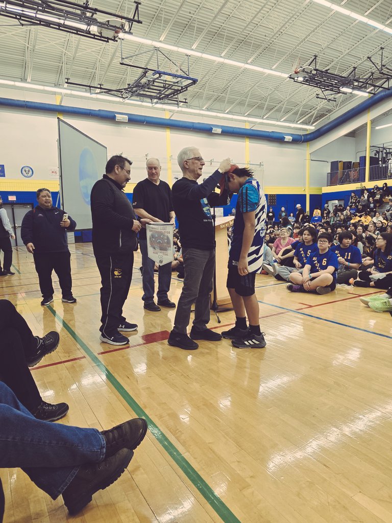 jackielconnell's tweet photo. Day 2 &amp; closing ceremonies for the  50th anniversary of Frontier Games in Norway House Cree Nation with the Hon. Nello Altomare, Minister of Education and Early Childhood Learning. Filled with sport, relationship, community, and celebration. #NorthernMB #MBteachers https://t.co/WeFeZSNCiD