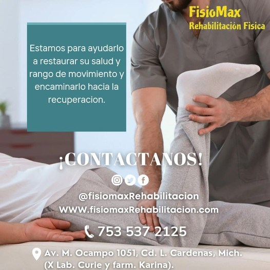 FisiomaxR's tweet photo. TERAPIA FISICA Y REHABILITACION
https://t.co/VvDofgW1WT
#fisoterapia #FISIOTERAPIAYREHABILITACION #terapiasholisticas
https://t.co/a9Xz2heEdb
https://t.co/1DewVhIadj https://t.co/w7Nb5MNm6W