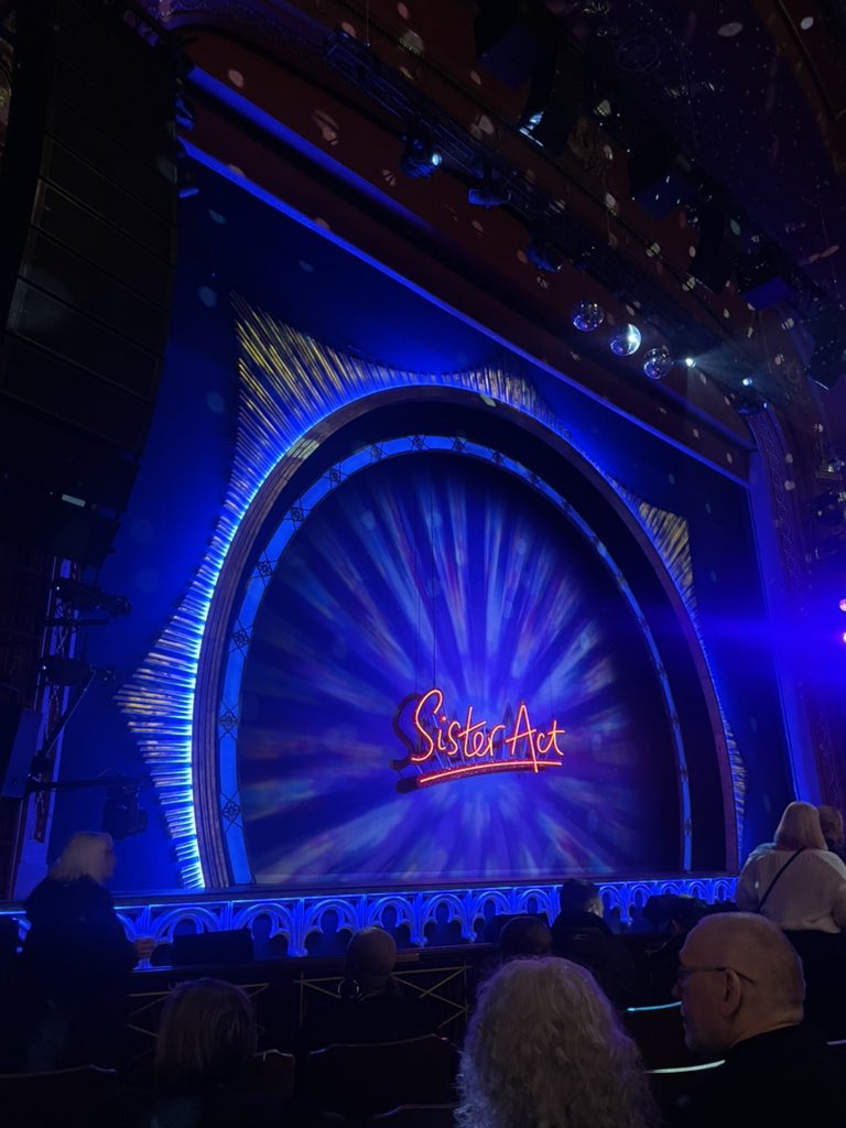 Opening night <a href="/sisteractsocial/">Sister Act The Musical</a> - it’s just fabulous baaaby! #westend #theatre #sisteract #musical