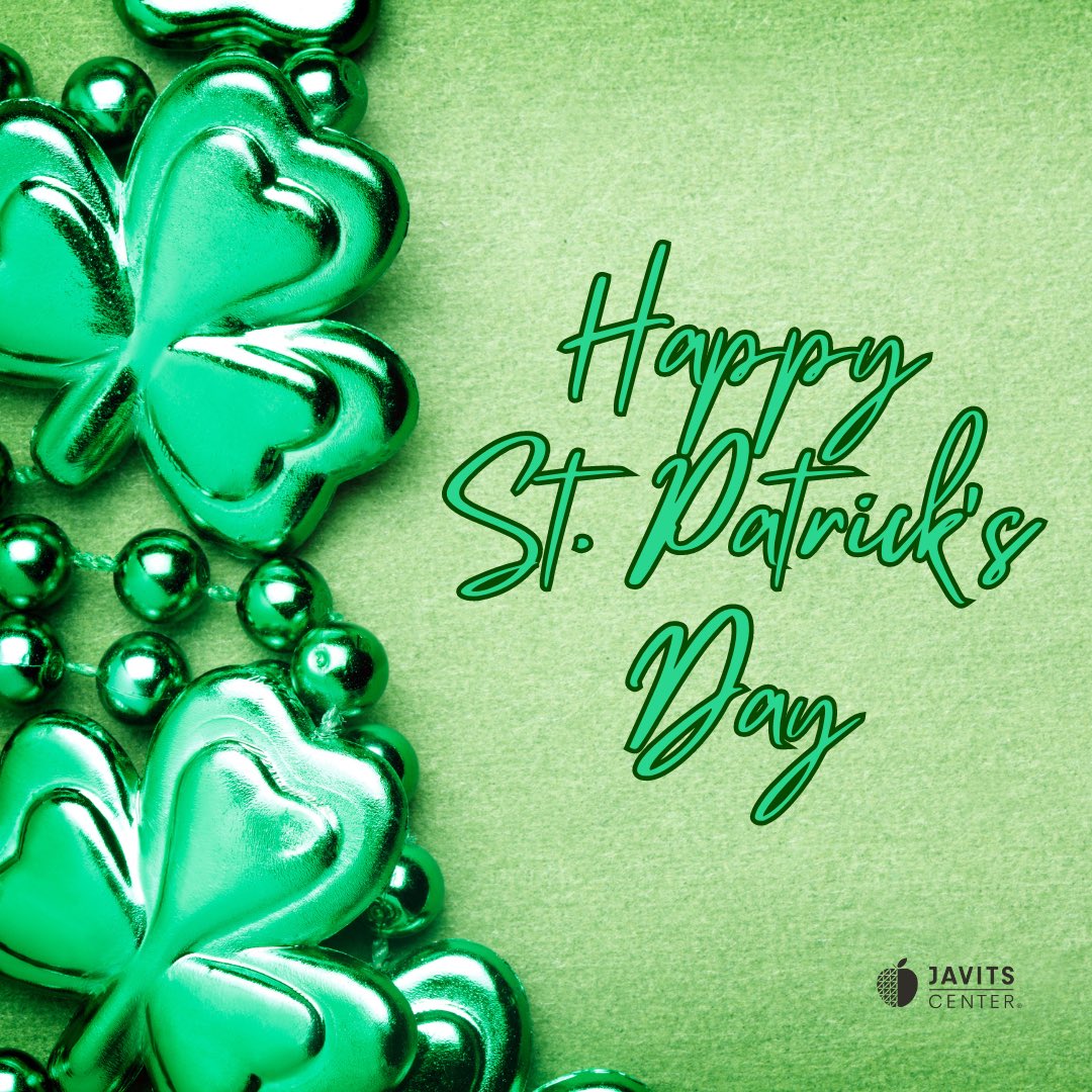 Wishing you the luck of the Irish on this St Patrick’s Day weekend! 🍀 #HappyStPatricksDay