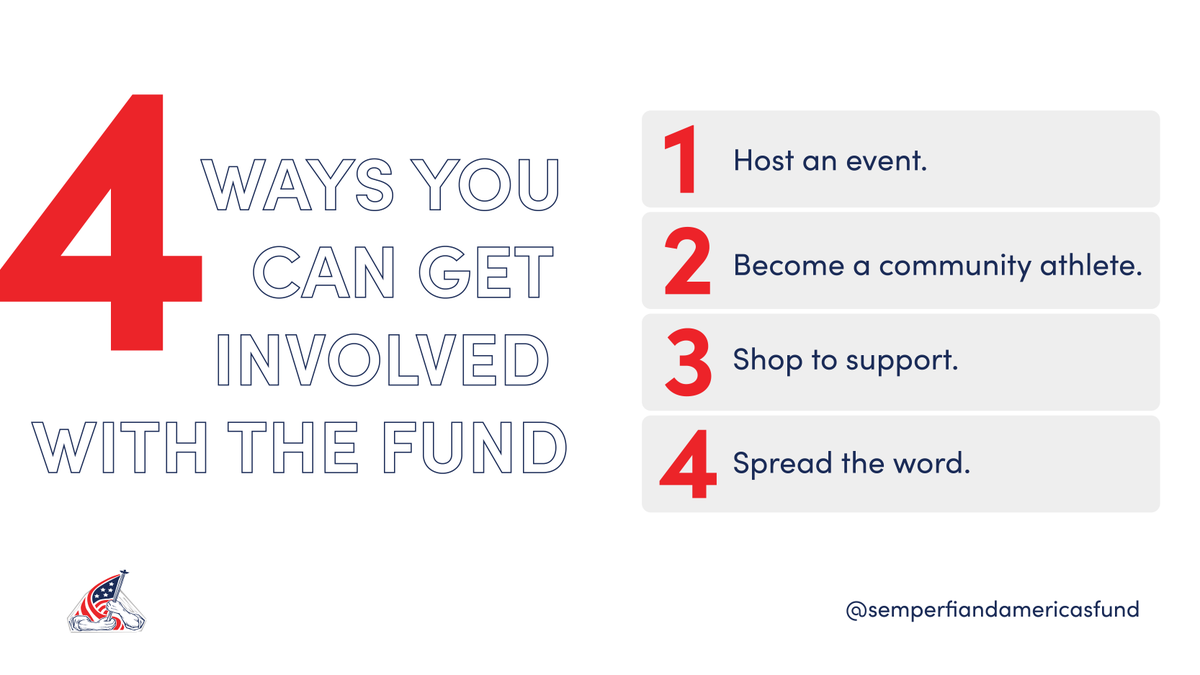SemperFiFund's tweet photo. We love every member of our #FundFamily and are always looking for others to join us in supporting our service members, veterans, and military families. 🇺🇸 Learn more here: https://t.co/Fg9CU0MfOm
#FundFriday #veterans #military #TheFund #SemperFiAndAmericasFund https://t.co/3HMtgK80zc