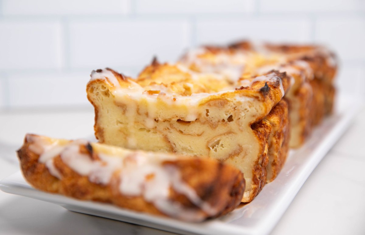 Our Easter Brunch Special is here!! Doughnut Pudding! 
Imagine bread pudding but with our delicious, handcrafted doughnuts! We took our classic raised doughnuts to create our incredible doughnut pudding. 
Order online today! kyoo.tech/order/merchant…