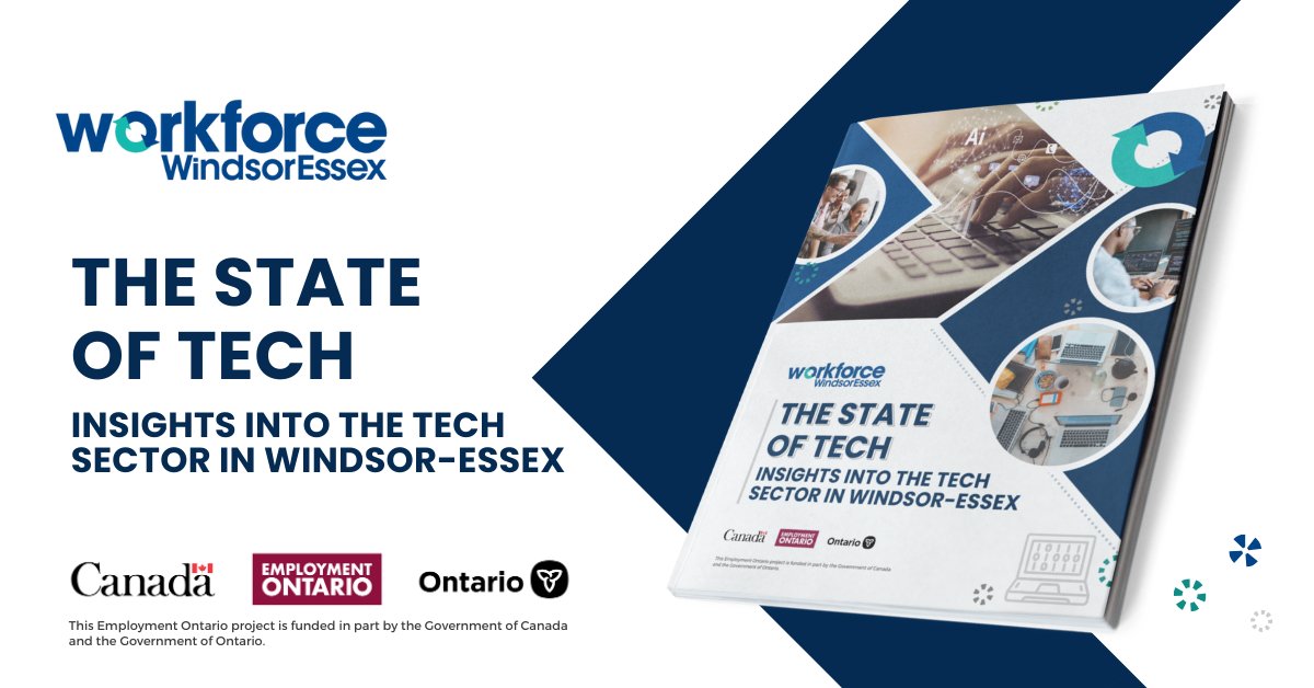 WorkforceWE's tweet photo. New Resource:  The State of Tech - Insights into the Tech Sector in Windsor-Essex

The aim of this report is to highlight the impact and vitality of the tech sector in Windsor-Essex.

Read it here: https://t.co/Ydy1m8W8bF https://t.co/IRHtyPIPUH