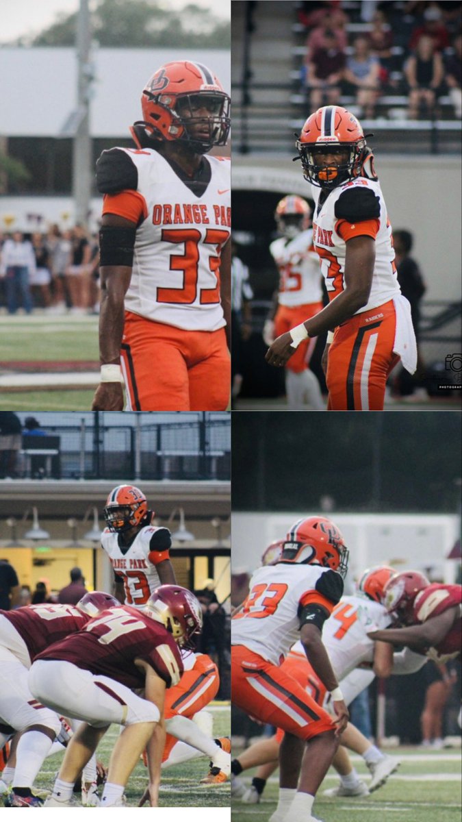 thirtyy_3's tweet photo. Forever grateful for the connections , life lessons and leadership skills I have received from orange park football . The raiders experience is truly like none other and I wouldn’t trade it for anything . I want to thank the coaches especially for keeping me on track and teammate https://t.co/Taqe44eYYv