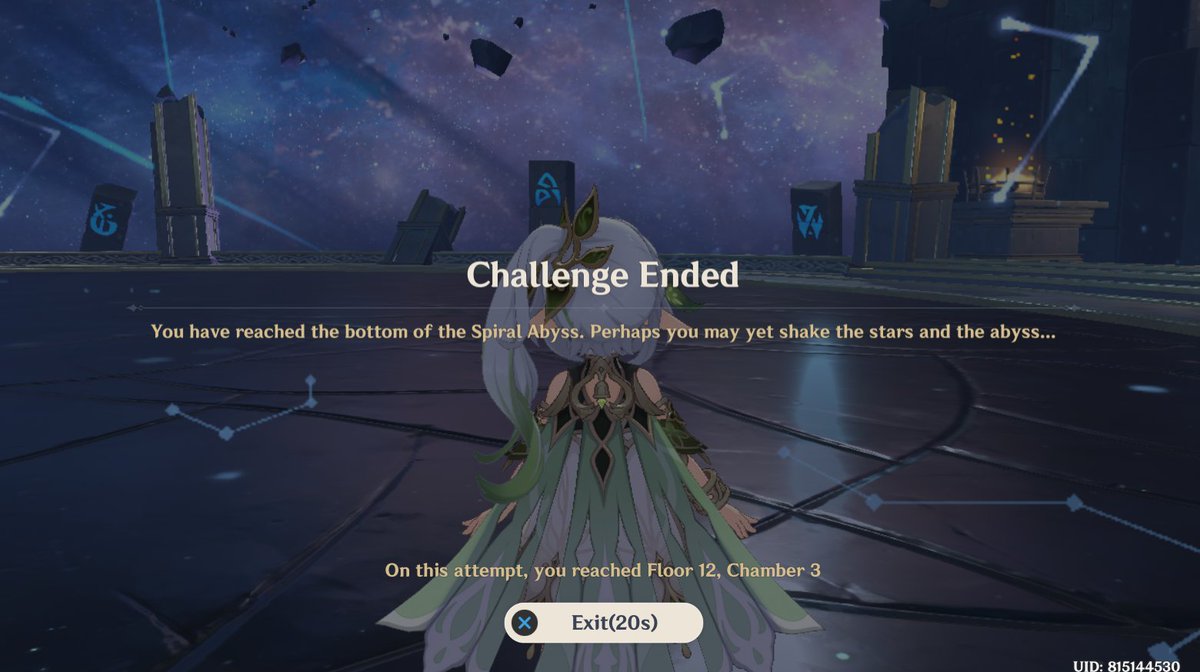 myo5xus's tweet photo. Genshin Impact Asia

Spiral abyss full star

Finally after 2 years !

I found one way to hit sandworm hard, with nahida c0

Awesome flight https://t.co/JEe39DjbWv