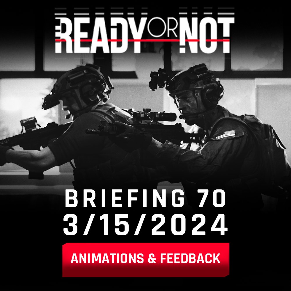 Line up officers - time for another biweekly newsletter! This week we head into v.70 for Animation and Feedback. Read it now here: bit.ly/3VjDeXi