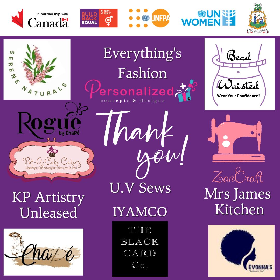 unwomencarib's tweet image. A heartfelt thank you to the amazing women-led businesses that joined us at the #BuildBackEqualSVG Night Market on #IWD2024. 

Thank you also to our partners: The Gender Affairs Division, @CusoIntl, @svleos, and @GAC_Corporate,  donor for the #BBE Project. 

#InvestInWomen