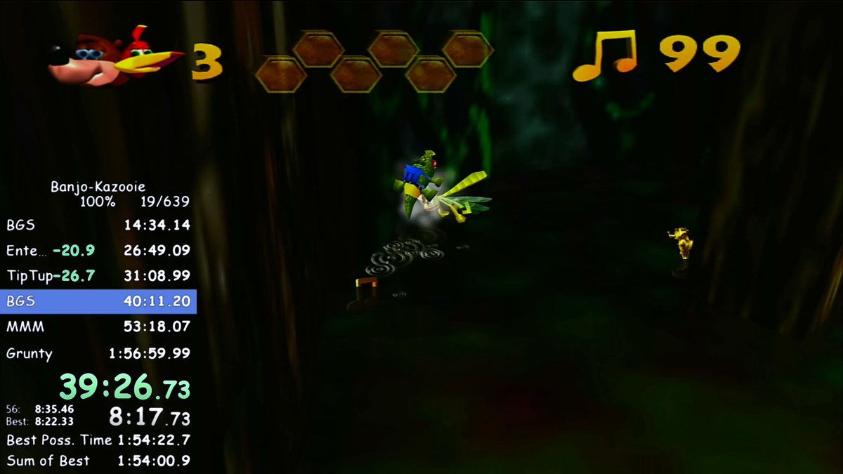this run is absolutely fucking insane literally never gonna beat this. Can't believe it died like this tho lmao. Was gonna be 19 ahead of a 1:55 out of BGS, crazy