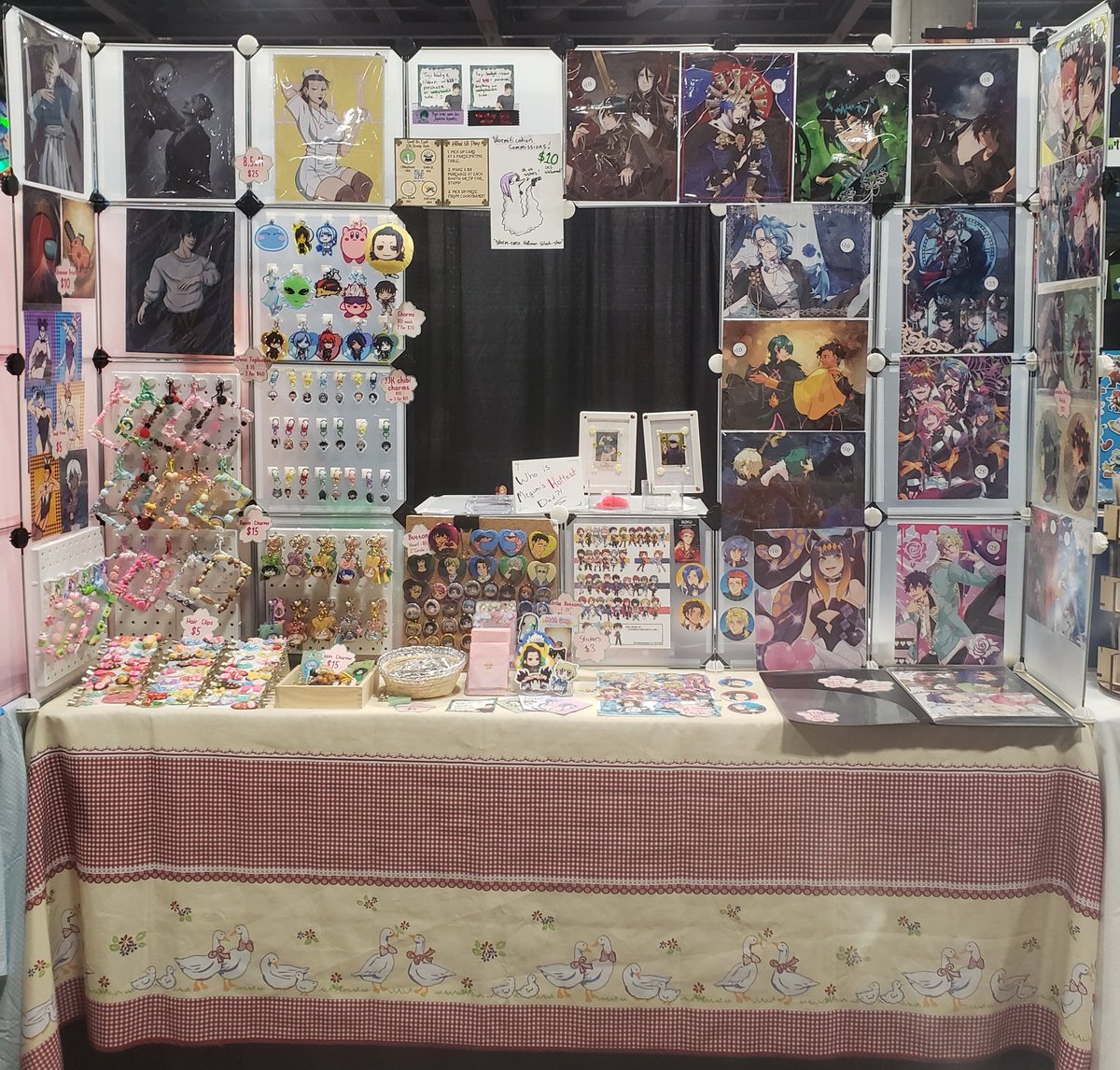GooseIsle's tweet photo. Goose Isle is at #gameonexpo this weekend! 🌵 
Come play our #jujutsukaisen stamp rally to win a prize pack full of many of your jjk faves https://t.co/nPo3bHE7dd