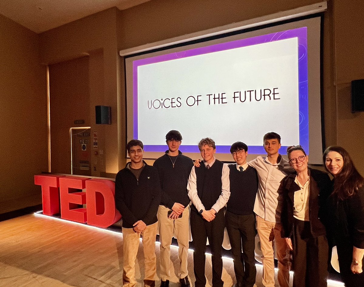 FettesLibrary's tweet photo. So proud of our student Moritz for presenting his TED talk today at #TEDxYouthStGeorgesEdinburgh!! A wonderful event with lots of inspirational talks. A big well done to all the speakers, everyone involved in organising, and big congrats to Moritz!! @Fettes_College https://t.co/lk3NwwC52I