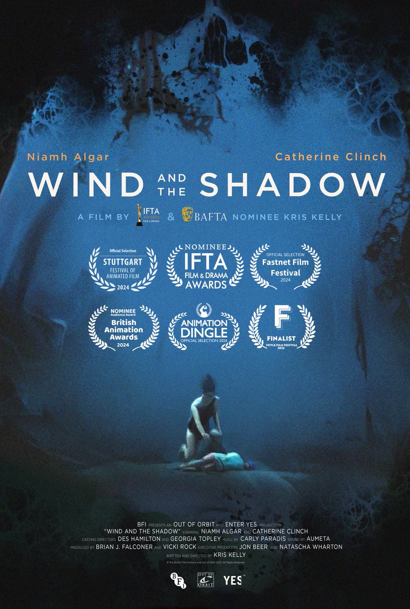 Honoured to add @IFTA nominated to our official 'Wind and the Shadow' poster. ♥️