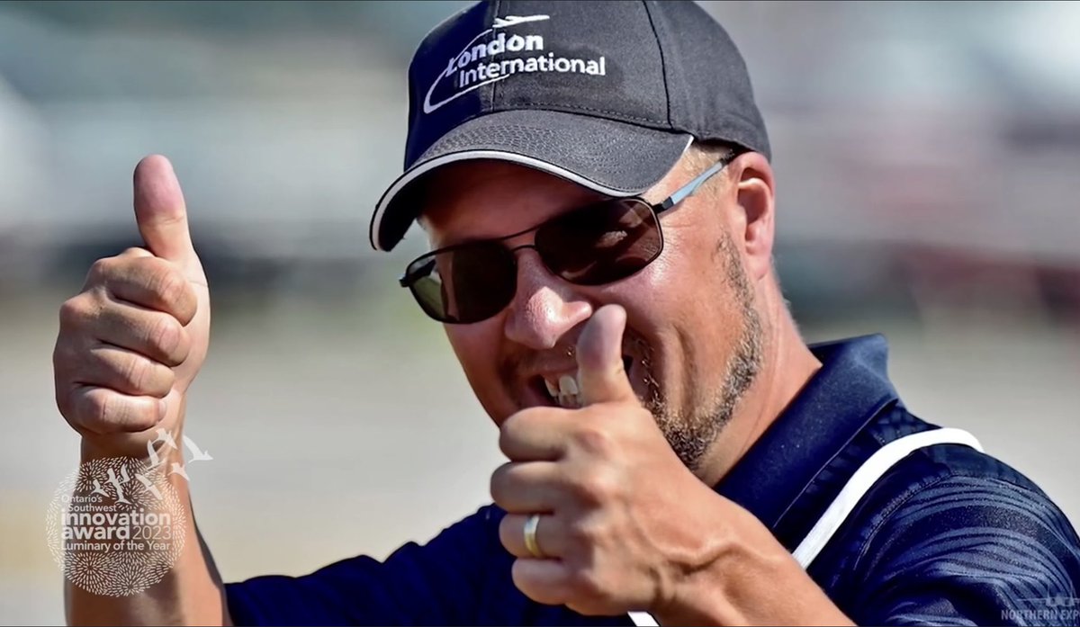 tvdsbaviation's tweet photo. Warms our hearts to see Gerry Vanderhoek @AirshowLondon finalist for the Ontario Southwest Innovation Award in the #Luminary of the Year Category!! Hook has done so much to help Aviation School take off. ✈️ 👇🎉🎉 https://t.co/B3mMAWwY04