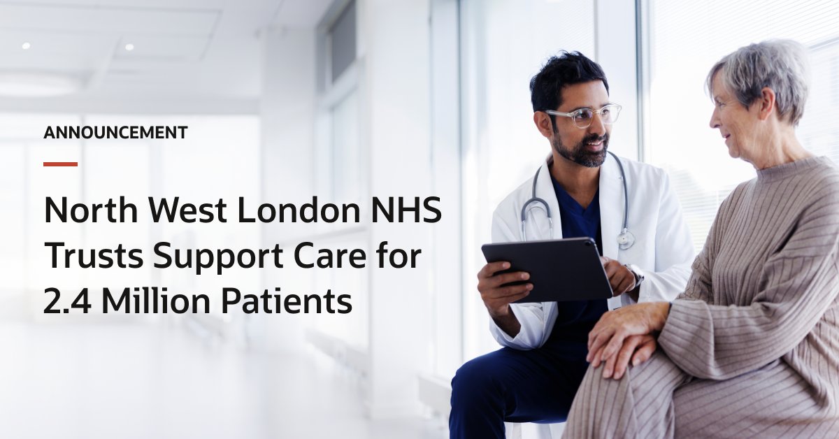 .@LNWH_NHS and @HillingdonNHSFT recently implemented our EHR to help caregivers at 12 acute care hospitals improve coordination and better inform care decisions. Learn more: social.ora.cl/6011kZwnx #CloudWorld