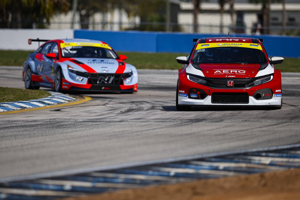 We’re green for the Alan Jay 120, now streaming live on Peacock and IMSA Radio! 

Eich starts us off.

Thanks to the sponsors of our IMSA program: 
<a href="/AEROsustainable/">AERO Sustainable Material Technology</a> 
<a href="/redlineoil/">Red Line Oil</a> 
<a href="/ompracing/">OMP Racing</a> 
<a href="/hrsprings/">H&R Springs</a> 

#HART #89NICE #IMSA