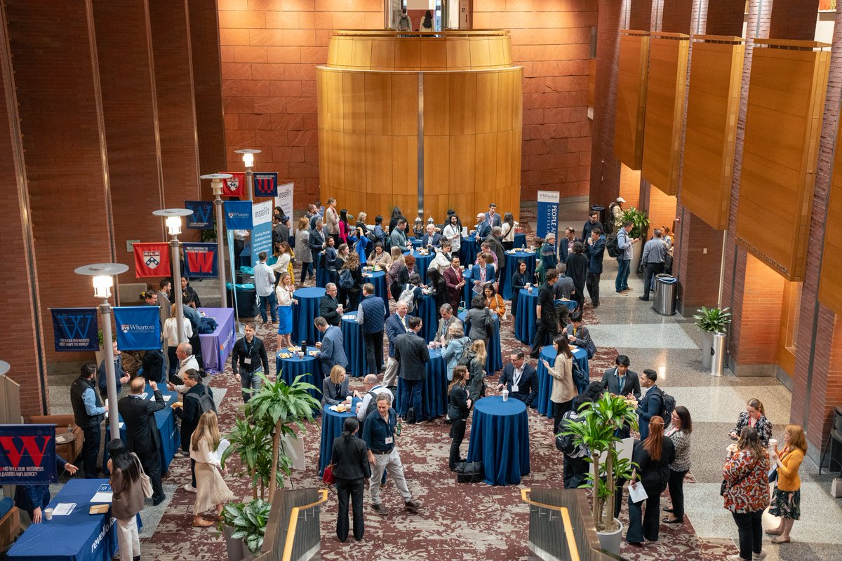 WhartonPA's tweet photo. That’s a wrap — a heartfelt thanks to each attendee who made the day a resounding success!
And thank you to our sponsors @visier, @ares_management,@RevelioLabs, @MicrosoftViva, #whartonexeced, @myHRfuture, & 3 Points Rising! Stay tuned for our recap in the coming weeks. #PAC11 https://t.co/z0Io4bba2V