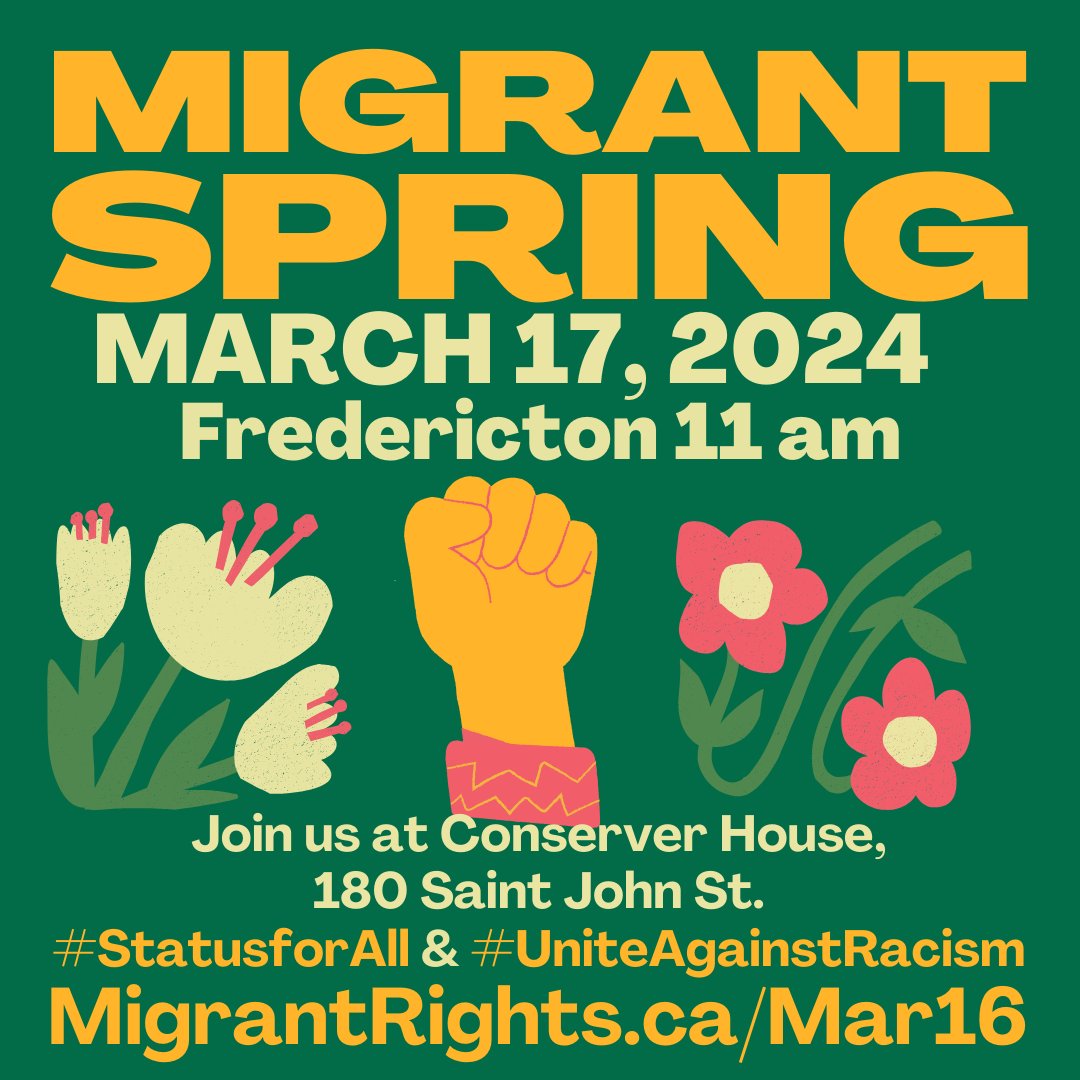 🚨📷IT'S TIME! Are you ready to launch #MigrantSpring this weekend? Together, we can #UniteAgainstRacism and win #StatusForAll.   Will you be joining us?