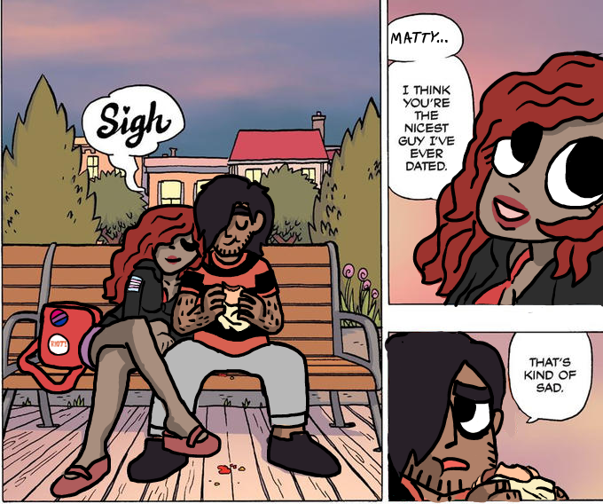 nocedarts's tweet photo. ''matthew.... i think you're the nicest guy i've ever dated''
#mattenvy #matthewpatel #envyadams #adamspatel #scottpilgrim https://t.co/jCYAVfJSOA