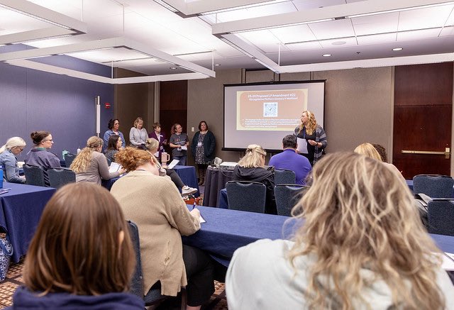 MikosVictoria's tweet photo. Yesterday at an IEA-RA Open Hearing, the IEA Special Education Committee presented on all of our work this past year. As Chair of this committee I’m so proud of the progress we continue to make. https://t.co/4HWNG5RBCv