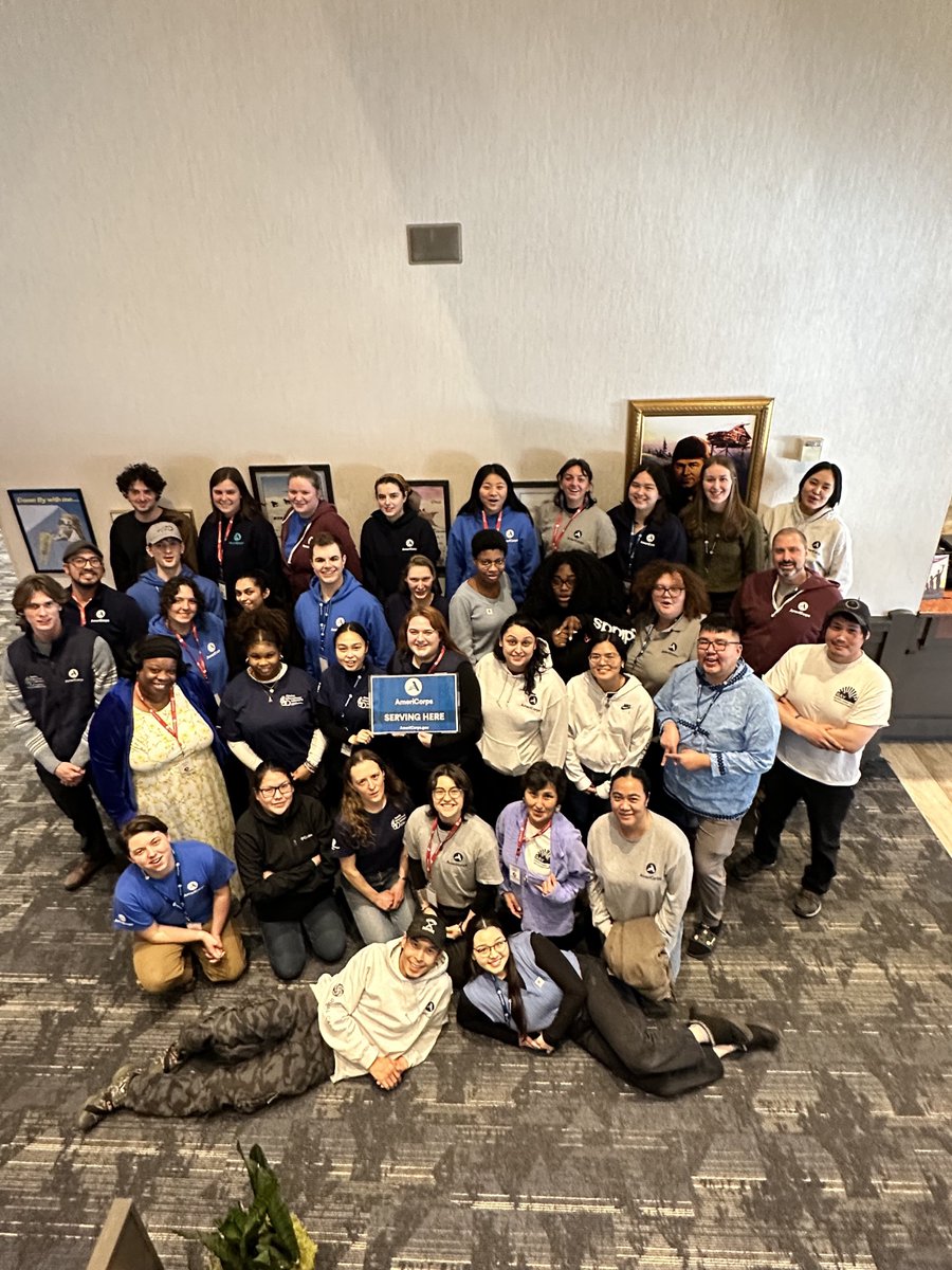 ServeAK's tweet photo. 🌟 Anchorage shines during #AmeriCorpsWeek 2024! ✨

Gathering all members for a week of growth, service, and connection. 🤝💼

Grateful for the inspiring workshops and speakers! Let's keep serving together! 💪🌍 #AnchorageGathering #ServeTogether https://t.co/y06Z1DEB4J