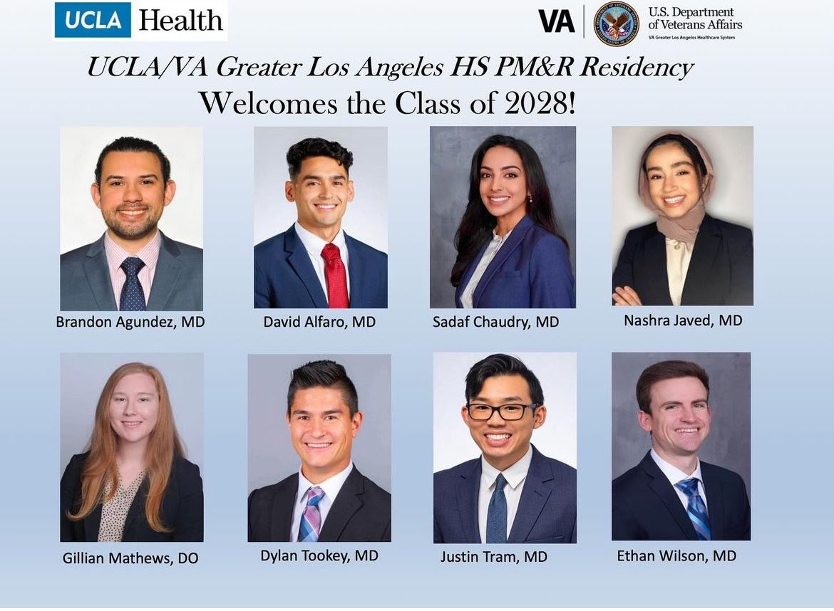 I am excited to welcome the next class of #physiatry #residents @dgsomucla @LosAngelesVA! Welcome to our #pmr family! @DOM_UCLA @AAPhysiatrists @AAPMR #MatchDay2024