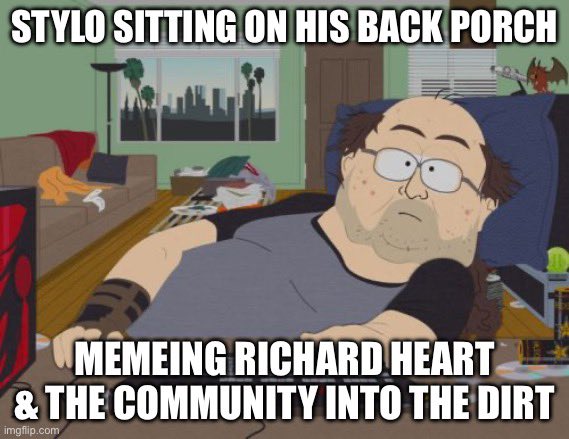 StyloIRL's tweet photo. I practice humility, unlike some PFPs we know.

#RichardHeartWasWrong
#Bitcoin  #Ethereum #PulseChain #Hex #Hexicans https://t.co/L4aZwnEovg