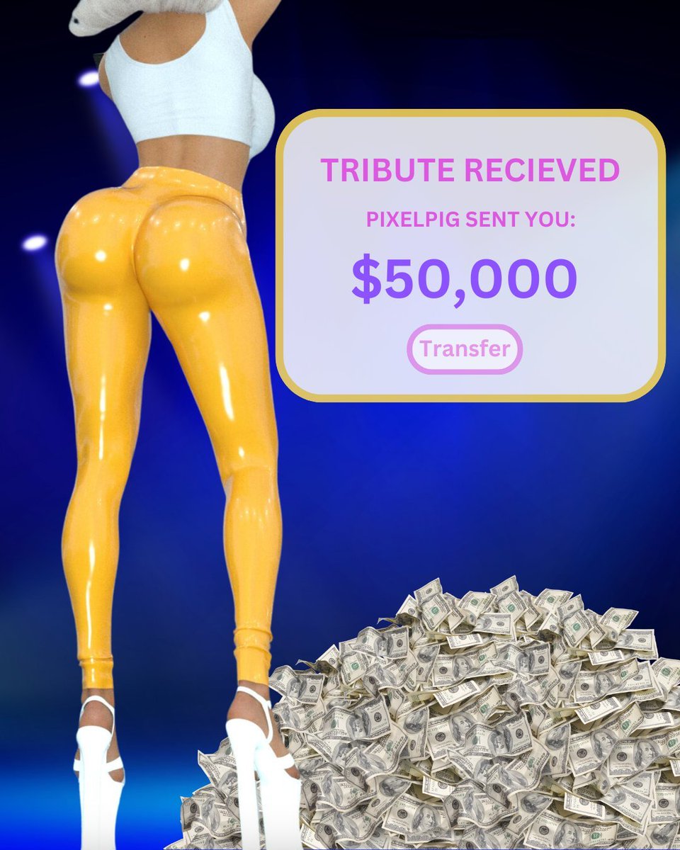 This is what happens when you challenge Pixel~!💋

 This piggy tried resisting their addiction to me.  

"I bet I can stop buying your photos Goddess" he said. 

 "I can look away from your images any time I like" he said.   

Challenge accepted, loser. 📷

I used my perfect