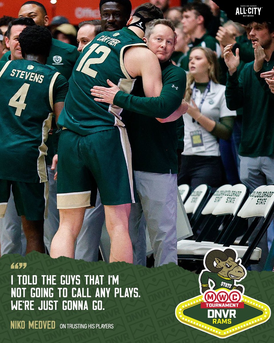 DNVR_Rams's tweet photo. Sometimes you’ve just got to put trust in your guys to go out there &amp; get it done. 

@coachNikoMedved did exactly that in last night’s win over Nevada. https://t.co/7KesdDVVT7