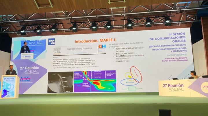 ClavePere's tweet photo. Gracias #AEG2024 por tanta buena ciencia con buenos amigos y por seleccionar al @CSdMaresme!
@GTRecerca @Official_DRS @_ESSD_ @UKSRG2 @logopedes @MataroCuida @esnm_eu @my_ueg @FundacioMaresme @salutcat @GIphysioLab @CIBERehd @aegastro @ASENEM_ https://t.co/trUfgFJP84