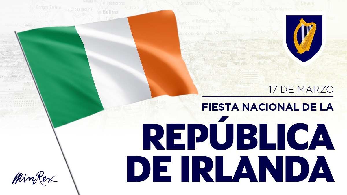Felicitamos al pueblo y gobierno de #Irlanda 🇮🇪 con motivo de su Fiesta Nacional, el Día de San Patricio.

#Cuba 🇨🇺 reitera su voluntad de continuar fortaleciendo los lazos de amistad y cooperación entre ambos países.