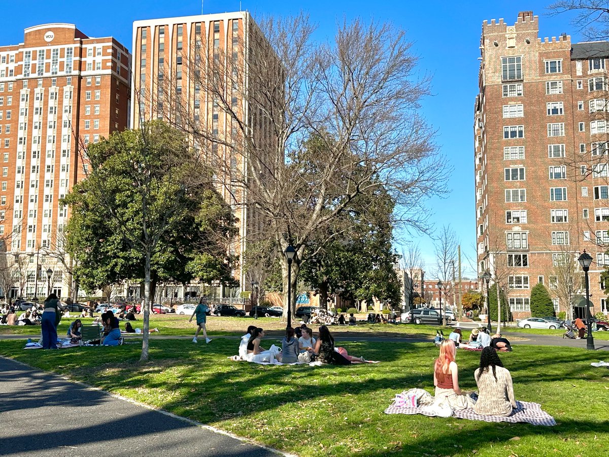 There's nothing like springtime at <a href="/VCU/">VCU</a>! Richmond's beauty and charm are UNmatched this time of year.