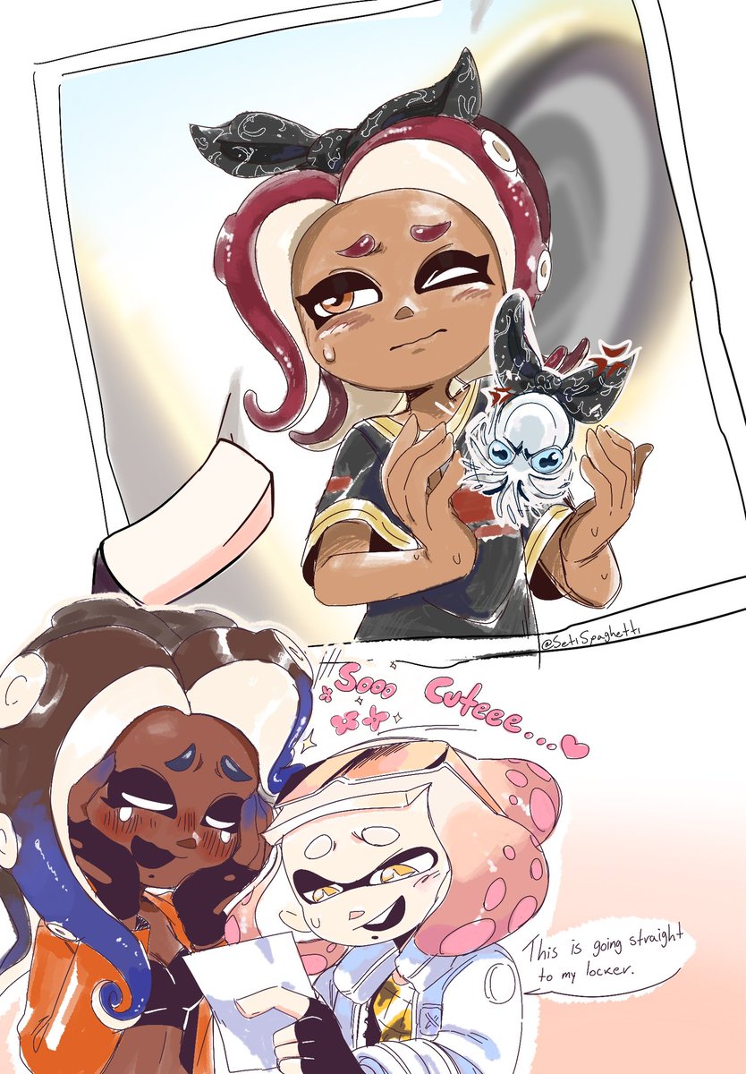 SetiSpaghetti's tweet photo. #SideOrder #pearlina #Splatoon3 #SideOrderSpoilers
Not Pearl and Marina adopting a new child every DLC https://t.co/sHrpZZmnLJ