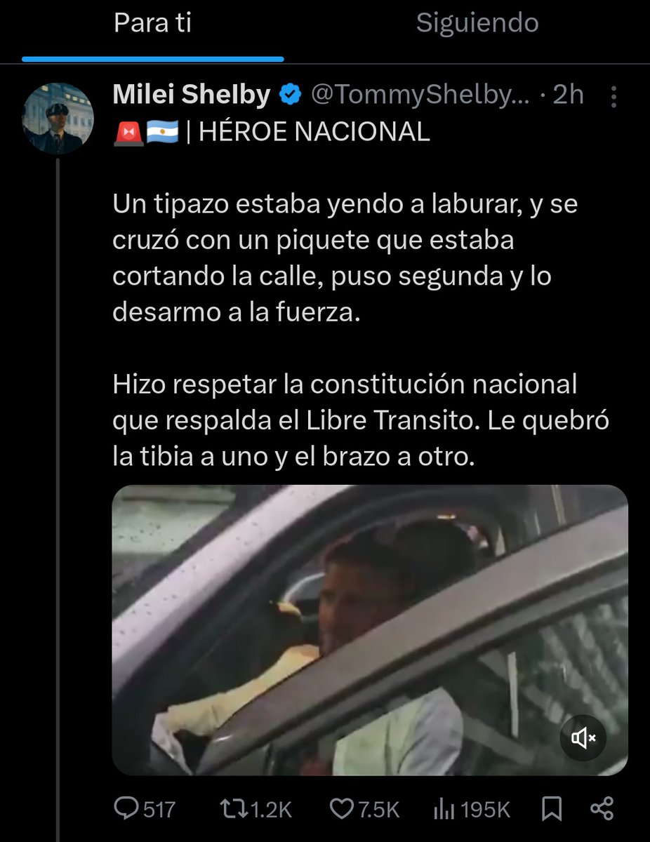 se procede a denunciar por violent speech - > incitement to violence
no se le comenta ni se le repostea
golpear en el bolsillo donde más duele.
Algún día BadEmpanada lo va a doxxear y los vamos a hacer c4g*r a este @TommyShelby_30