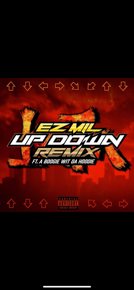 OUT NOW!!! “Up Down (Remix)” with A Boogie Wit Da Hoodie! 🥶#UpDownRemix #NewMusic ezmil.lnk.to/updownremix