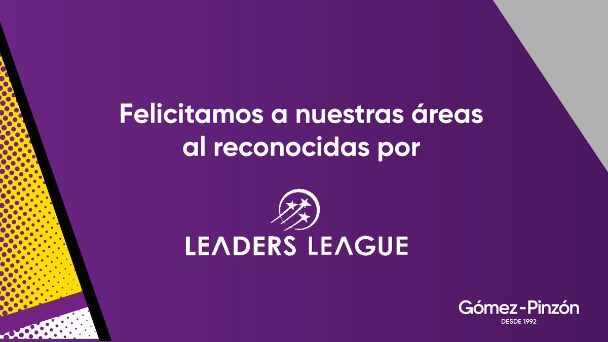Leaders League reconoce la habilidad y experiencia de nuestra firma en Resolución de Conflictos (Litigio y Arbitraje), Corporativo, Seguros, Compliance, Competencia y Penal Corporativo.  

Haz clic aquí: bit.ly/3VfyjGM
 
#GómezPinzónAbogados #DerechoAlaSolución