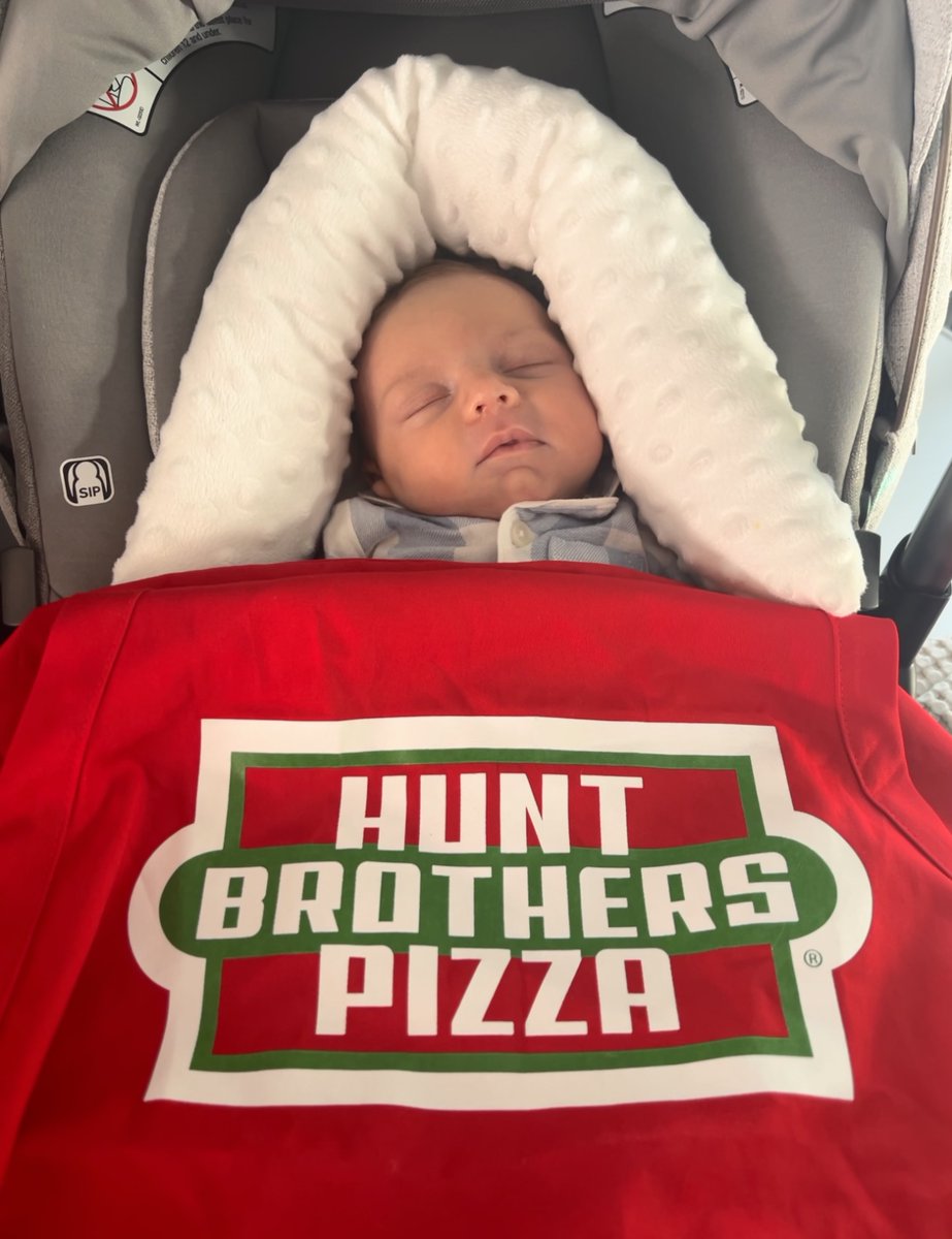 Dreaming of #HuntBrothersPizza, probably. 🥹