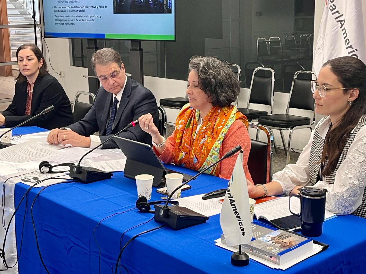 Yesterday, our parliamentary delegation met with #OAS representatives to discuss issues related to advancing #GenderEquality and the role of parliamentarians in promoting and protecting #HumanRights in the region.
Our thanks to <a href="/CIMOEA/">Comisión Interamericana de Mujeres (CIM)</a>, @OAS_Inclusion, <a href="/OAS_CivilSoc/">OAS - Civil Society</a> and <a href="/IACHR/">IACenter4HumanRights</a>.