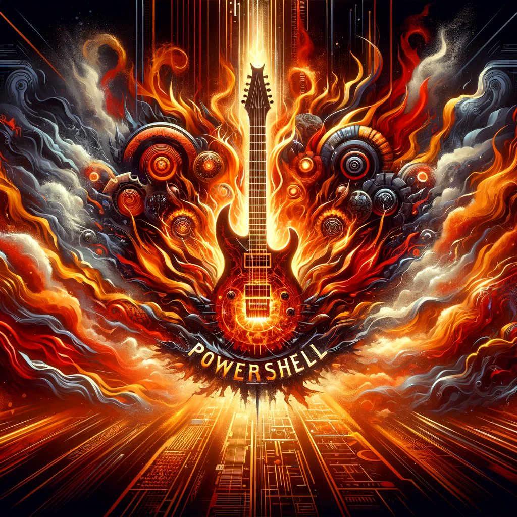 HeikoBrenn's tweet image. 🎸PowerShell Rockz🎸
#PowerShell #PowerShellRockz