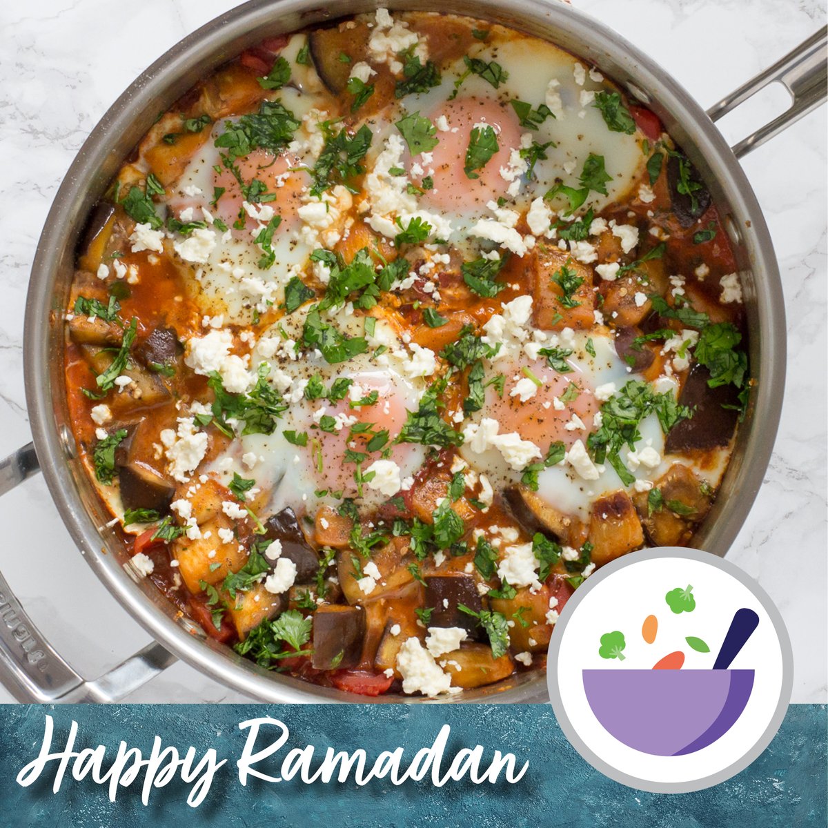 We’re celebrating Ramadan with flavorful recipes found through Meal Plans on your Shaw’s for U™ mobile app! Give this recipe for Zucchini Shakshuka a try: ms.spr.ly/6012ccQAO