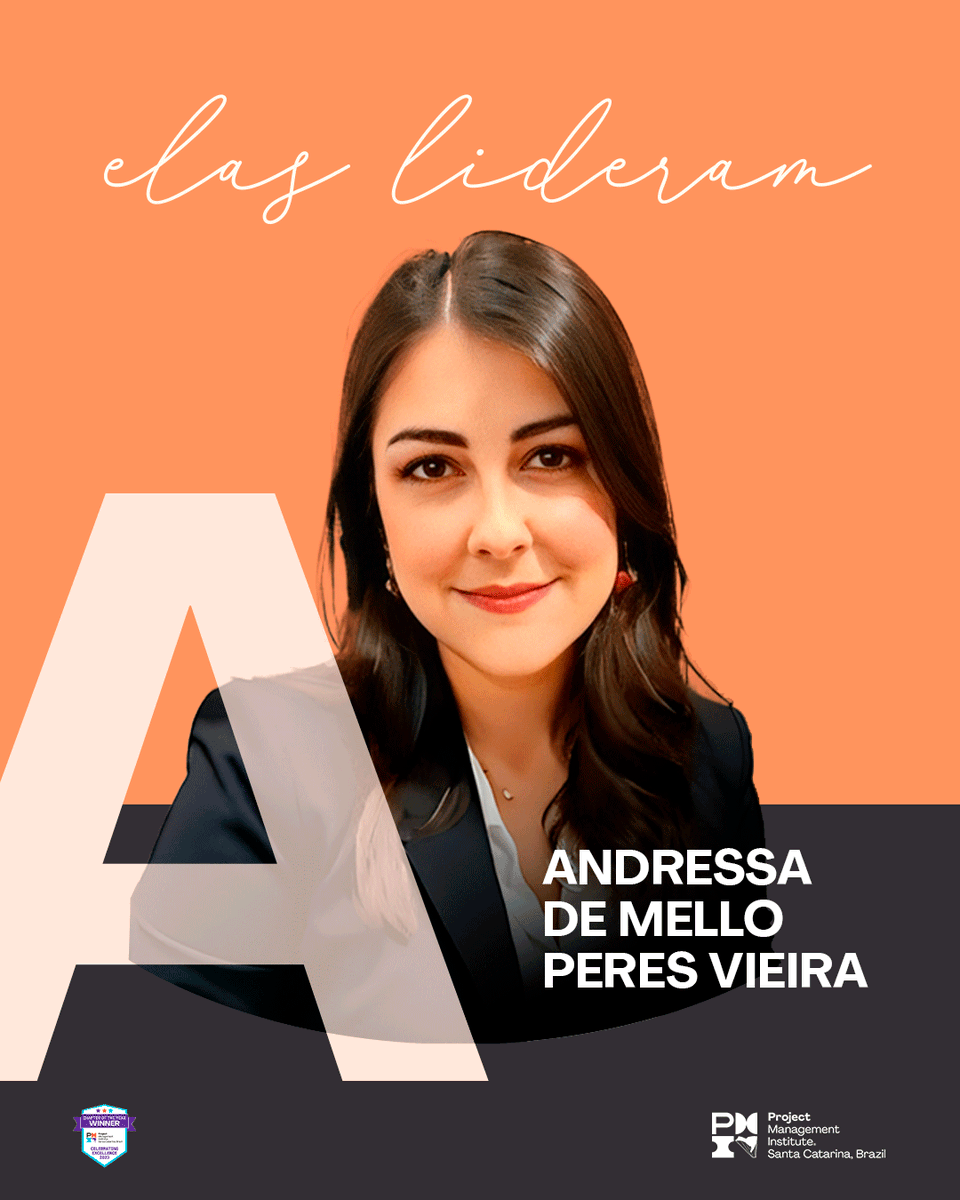 PMISC's tweet photo. Queremos que você conheça quem são as profissionais que estão por trás de grandes projetos do nosso Capítulo. Andressa liderou o Programa de Mentoring do PMI-SC Edição 2023 e, através da iniciativa, presenciou o impacto do aprendizado entre mentor e mentorado.

#PMISC #projeto https://t.co/cOlxmvnBWx