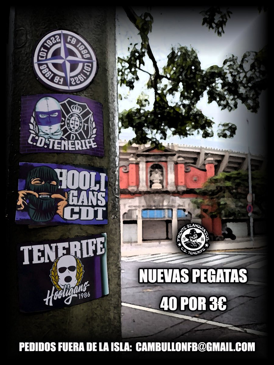 Nuevas pegatas a la venta desde mañana en la previa del partido ⚪🔵