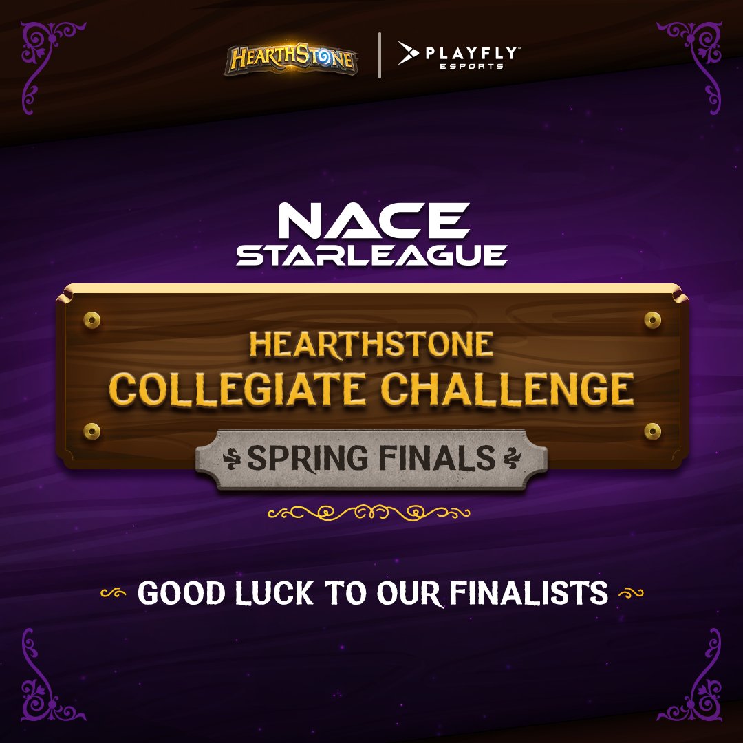 playvs_college's tweet image. Best of luck to this weekend's Hearthstone Collegiate Challenge Spring Finalists🌸☀️

Top 8:
Rutgers | @LongBach313
RIT |  @epicmingo
Northeastern | CritEcal
Shawnee State | @cod_menace
RIT | @jiddle_
Carleton | @derek8wilson
Northeastern | Rockfire
Shawnee State | DandySchool
