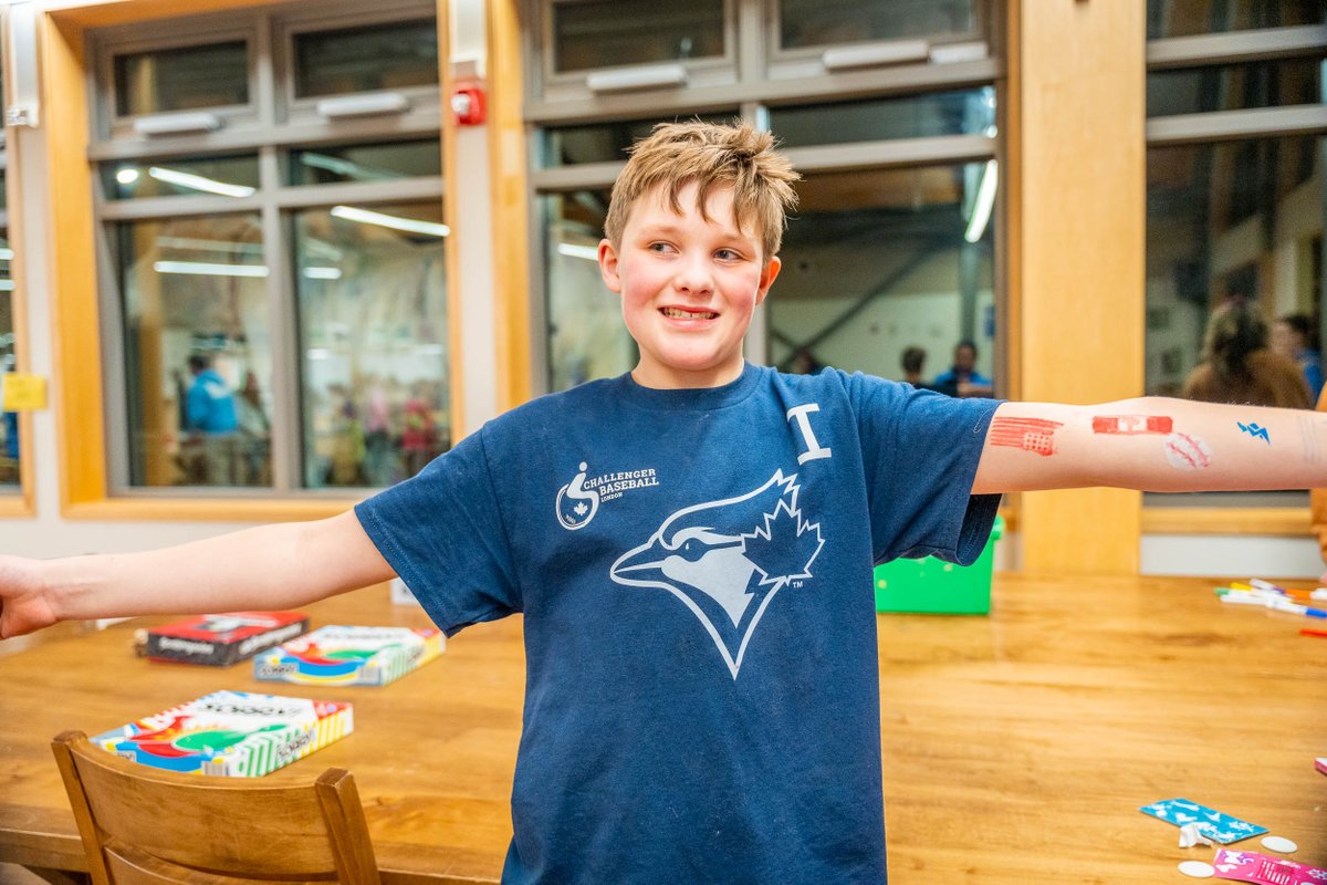 JaysCare's tweet photo. This week, we celebrated our first Challenger Baseball All-Star Retreat in Muskoka! 🌟

Over 30 athletes and their families joined us for a 3-day camp, where they took part in a variety of adaptive and inclusive activities focused on creating connections and building friendships. https://t.co/6jXpwOz84q