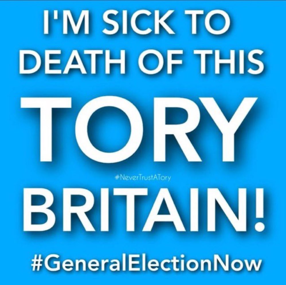 Do you feel like this ?! I know I do. If you do please retweet it. Let’s flood Twitter with it and let the Tories know their plan isn’t working !!
#UnitedAgainstTheTories #ToriesDestroyingOurCountry #ToryGaslighting #ToryRacism #GeneralElectionASAP