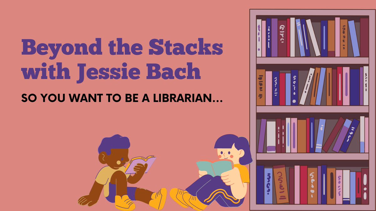 WeReadAB's tweet photo. Go Beyond the Stacks with Jessie Bach! In this issue, Jessie discusses how she became a librarian and how others can too!

https://t.co/AEDclovvhu

#BeyondTheStacks #Library #AlbertaBooks #AlbertaLibraries #ReadAlberta #LibrarianProfile #Librarian #LibraryLove https://t.co/xXfBGCmZ7C