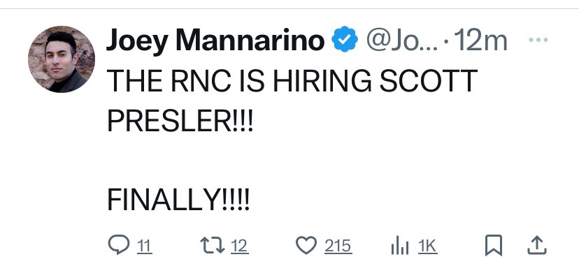 Remember that male senate aid that was filmed having sex in the senate chamber a couple of months ago? Scott Presler was fired from the RNC, back in 2015, for doing the same thing at RNC headquarters. 🤔