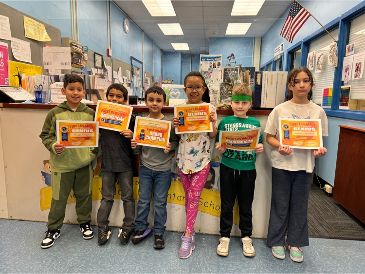 vedder_g's tweet photo. Congratulations to our First in Math high achievers this week. Remember to practice for the First in Math Tournament which is on March 21. https://t.co/Ir99aG3Hrg