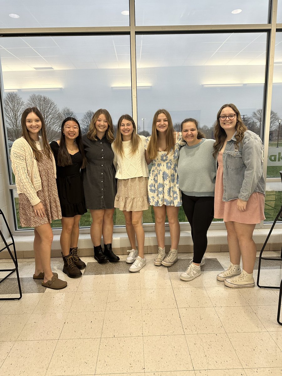 Congratulations to our FIVE new Lake Softball NHS inductees on being tapped this morning! We are so proud of your hard work inside and out of the classroom!!