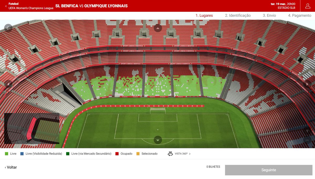 4 DIAS PARA O GRANDE JOGO DOS QUARTOS DE FINAL DA WOMEN’S CHAMPIONS 🌟

Muitos bilhetes ainda disponíveis, 45 mil detentores de red pass só precisam de levantar bilhete, é grátis.

Venham fazer parte de história

🎟️ myslb.pt/x-benfica-lyon