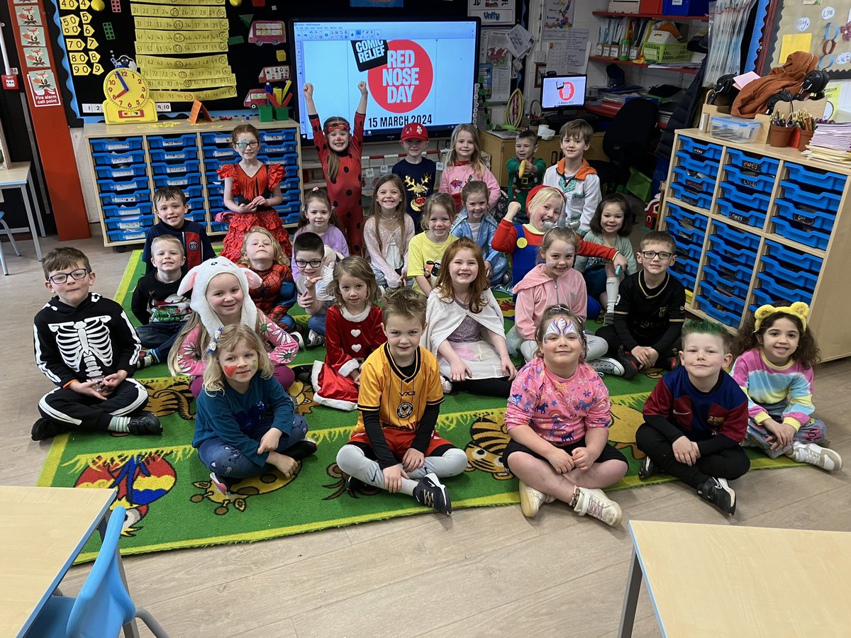 The children looked fantastic for Comic Relief 2024
