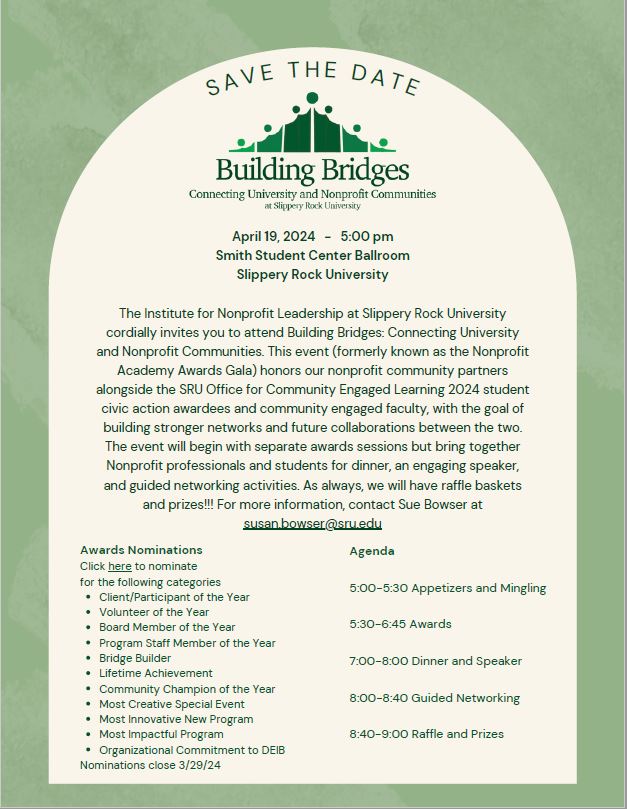 Institute for Nonprofit Leadership at SRU tweet media